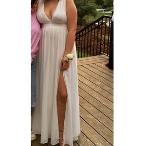 Beautiful White Formal Dress!